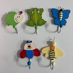 Wooden Coat Hooks - Assorted Designs