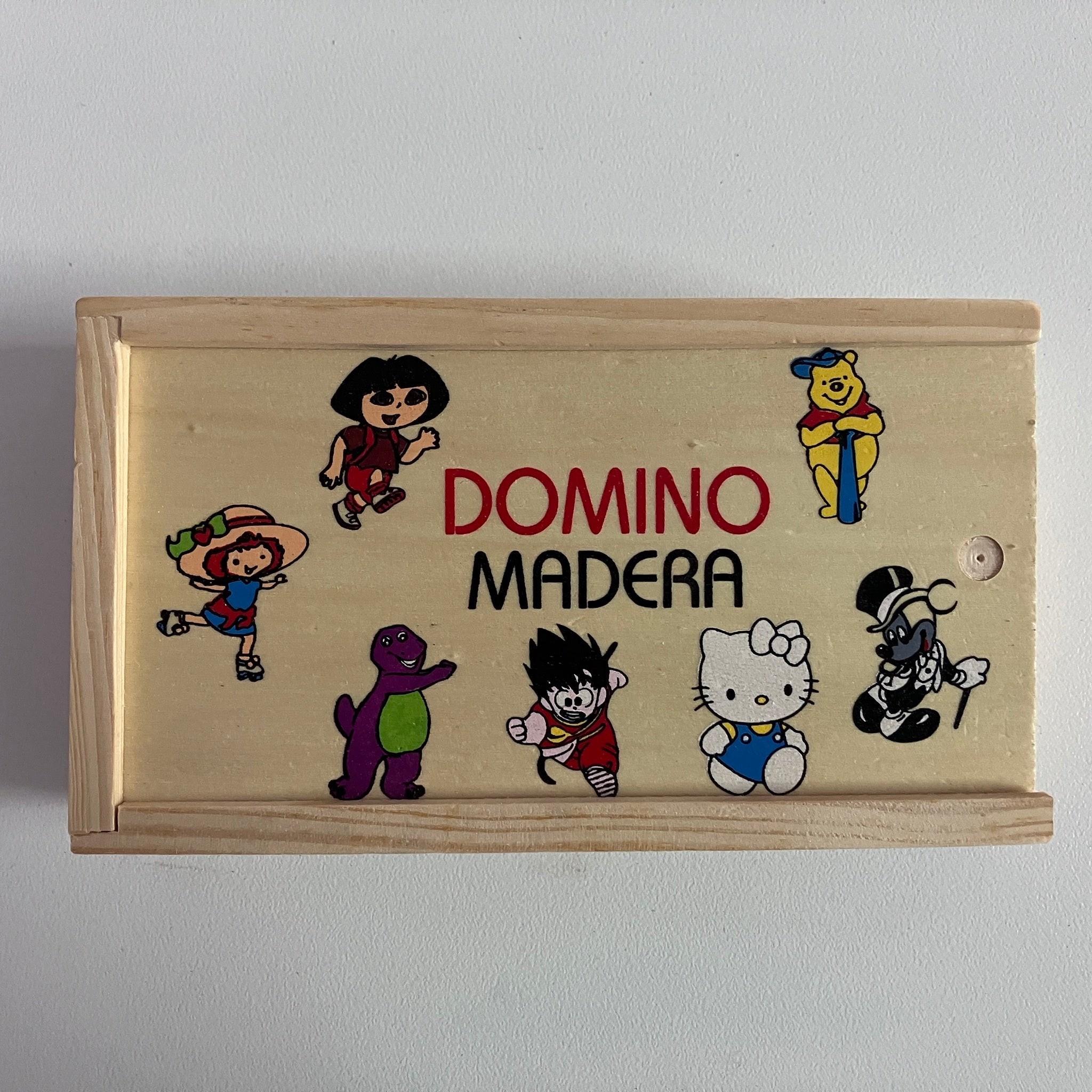 Wooden Dominoes - Cartoon