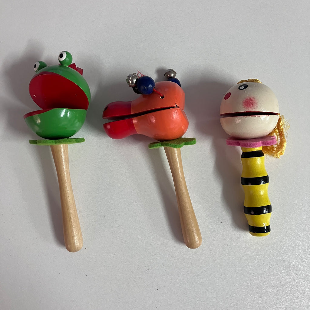 Wooden Flapper - Assorted Designs
