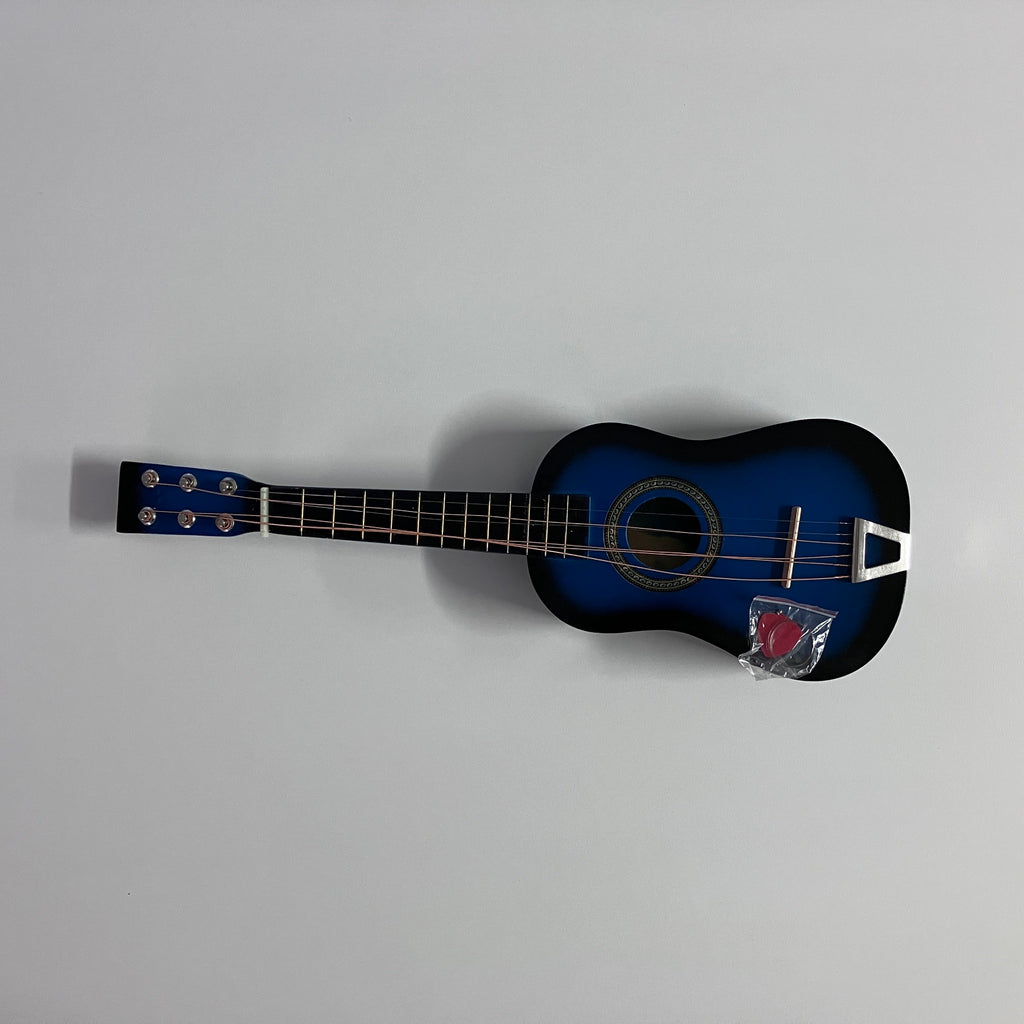 Wooden Guitar - Kids Toy - Assorted Colours