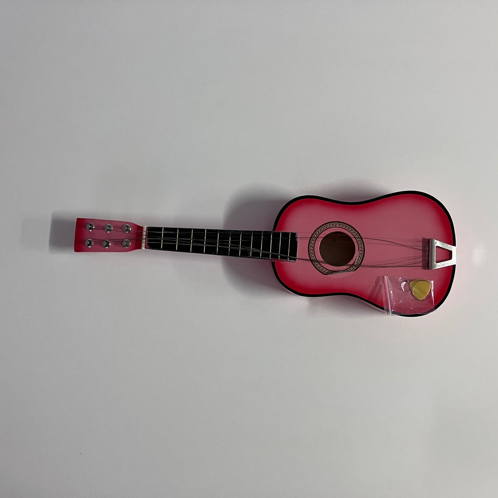 Wooden Guitar - Kids Toy - Assorted Colours