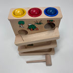 Wooden Pounding Ball Game