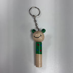 Wooden Keyring with Whistle - Animals - Assorted Designs