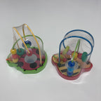 Wooden Maze - Roller Coaster Beads - Insects - Assorted Designs
