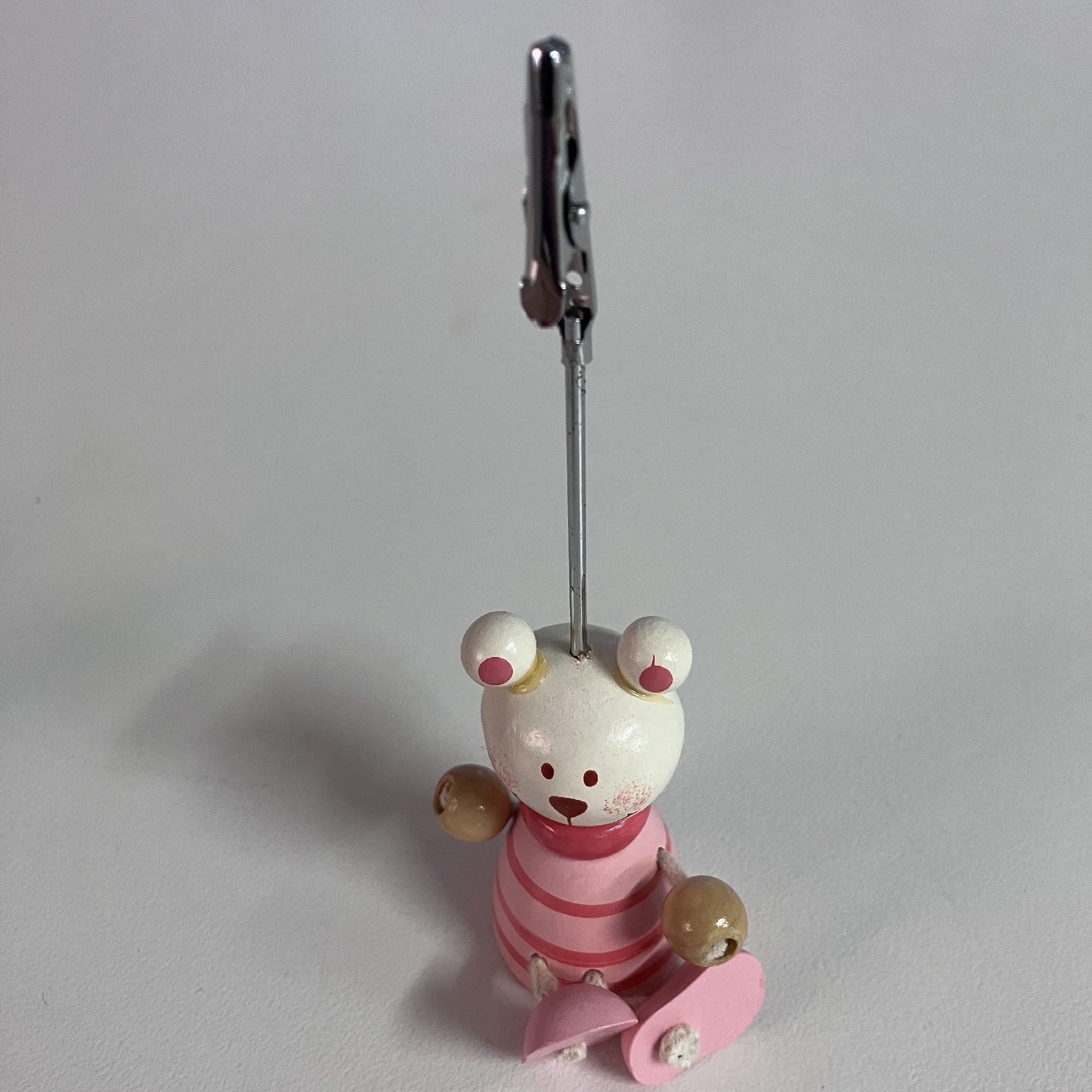 Wooden Message Clips - Animals