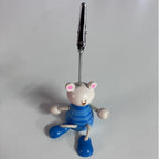 Wooden Message Clips - Animals