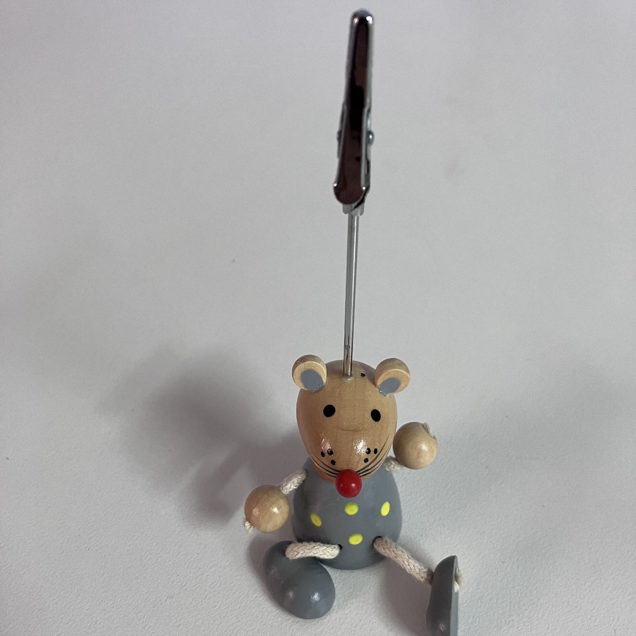 Wooden Message Clips - Animals