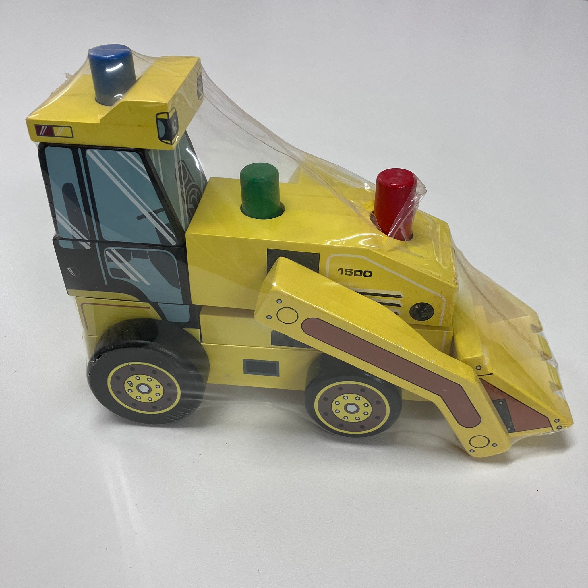 Wooden Stacking Construction Vehicles - Melissa & Doug - Digger