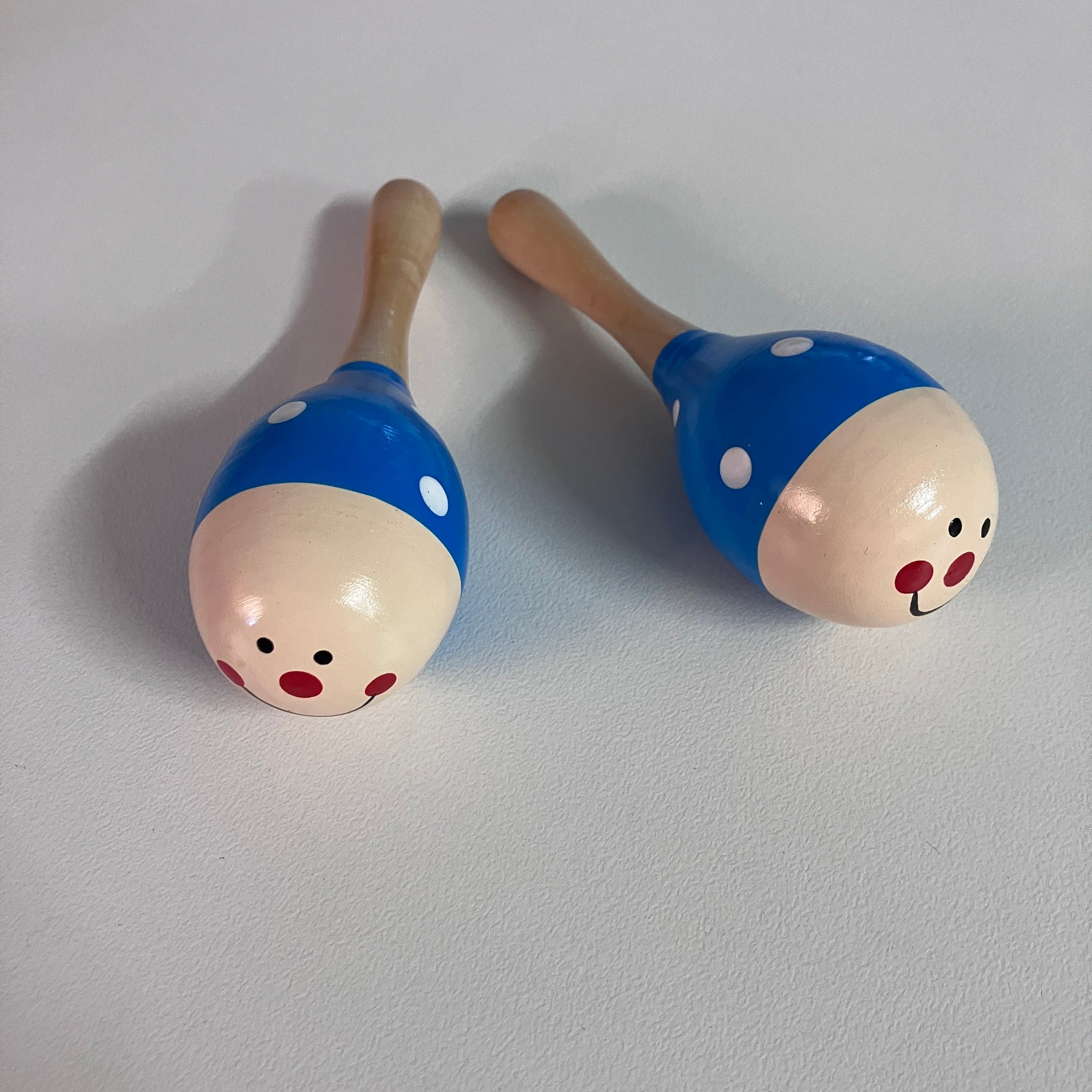 Wooden Maracas - 11cm - Assorted Designs