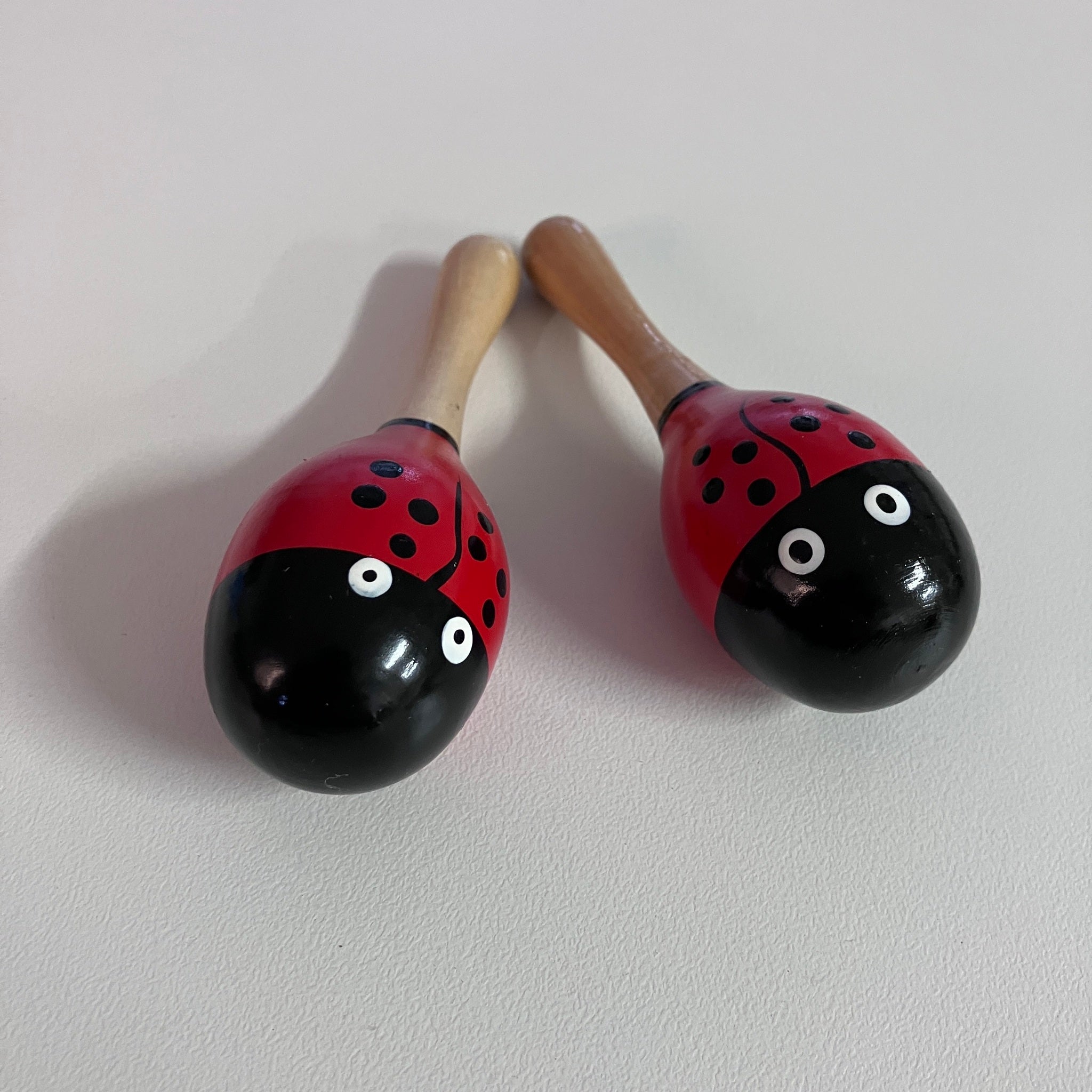 Wooden Maracas - 11cm - Assorted Designs