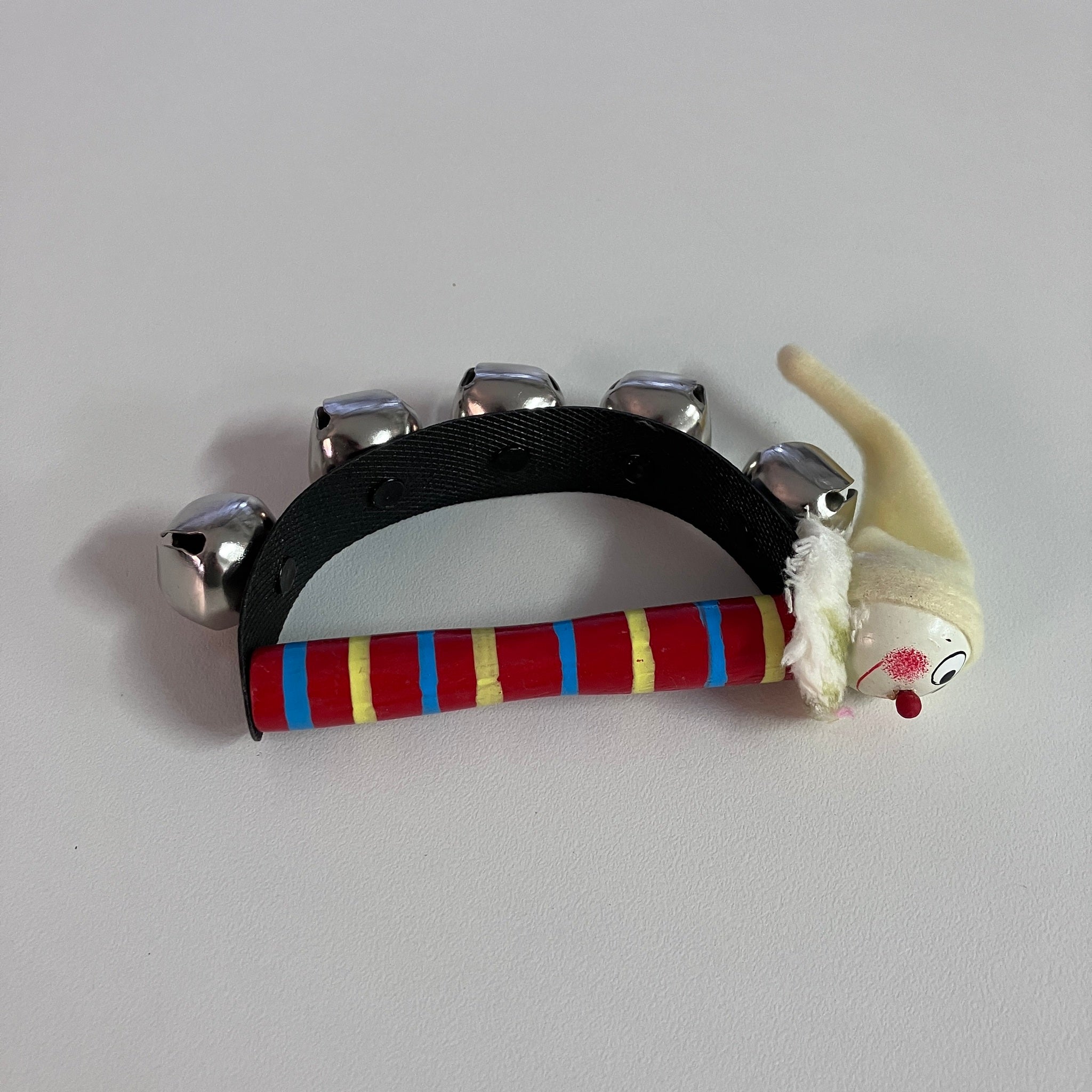 Wooden Clown Hand Bell - Assorted Designs