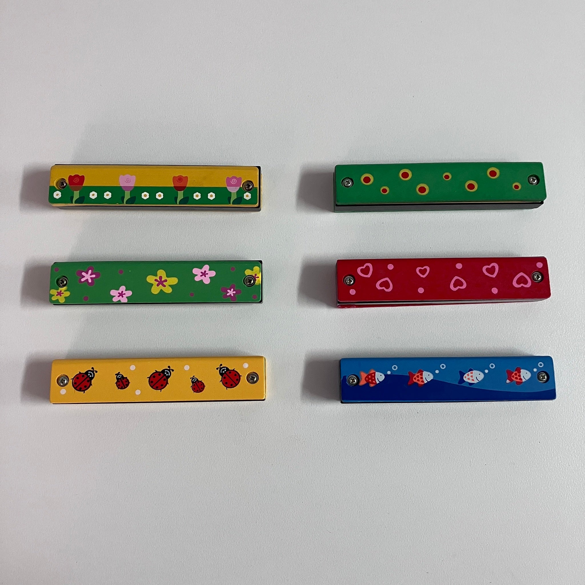 Wooden Harmonica - Assorted Designs