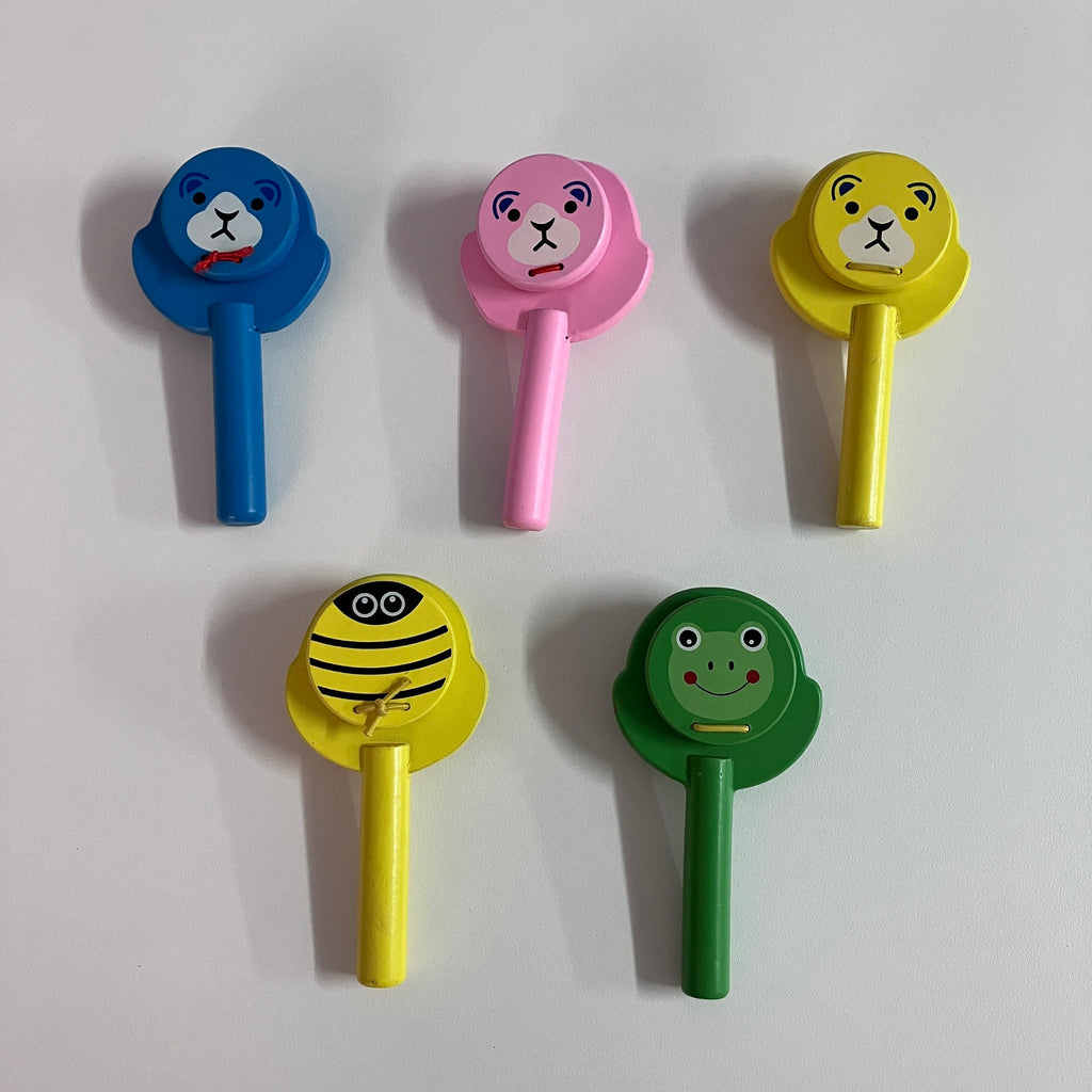Wooden Castanet - Animals - Assorted Designs