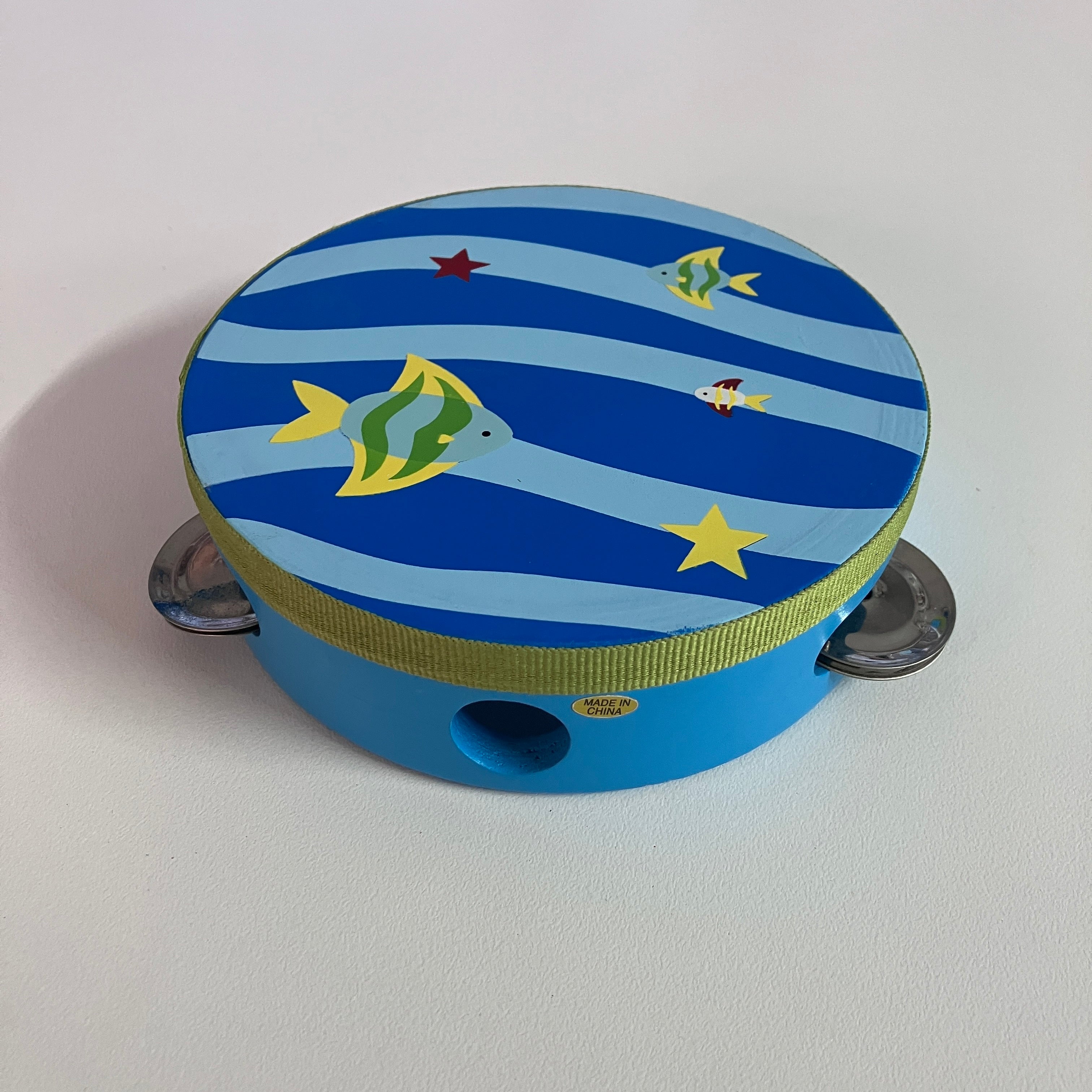 Wooden Tambourine - Sea
