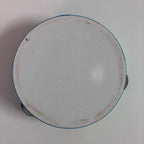 Wooden Tambourine  - Fish Glitter Stripe