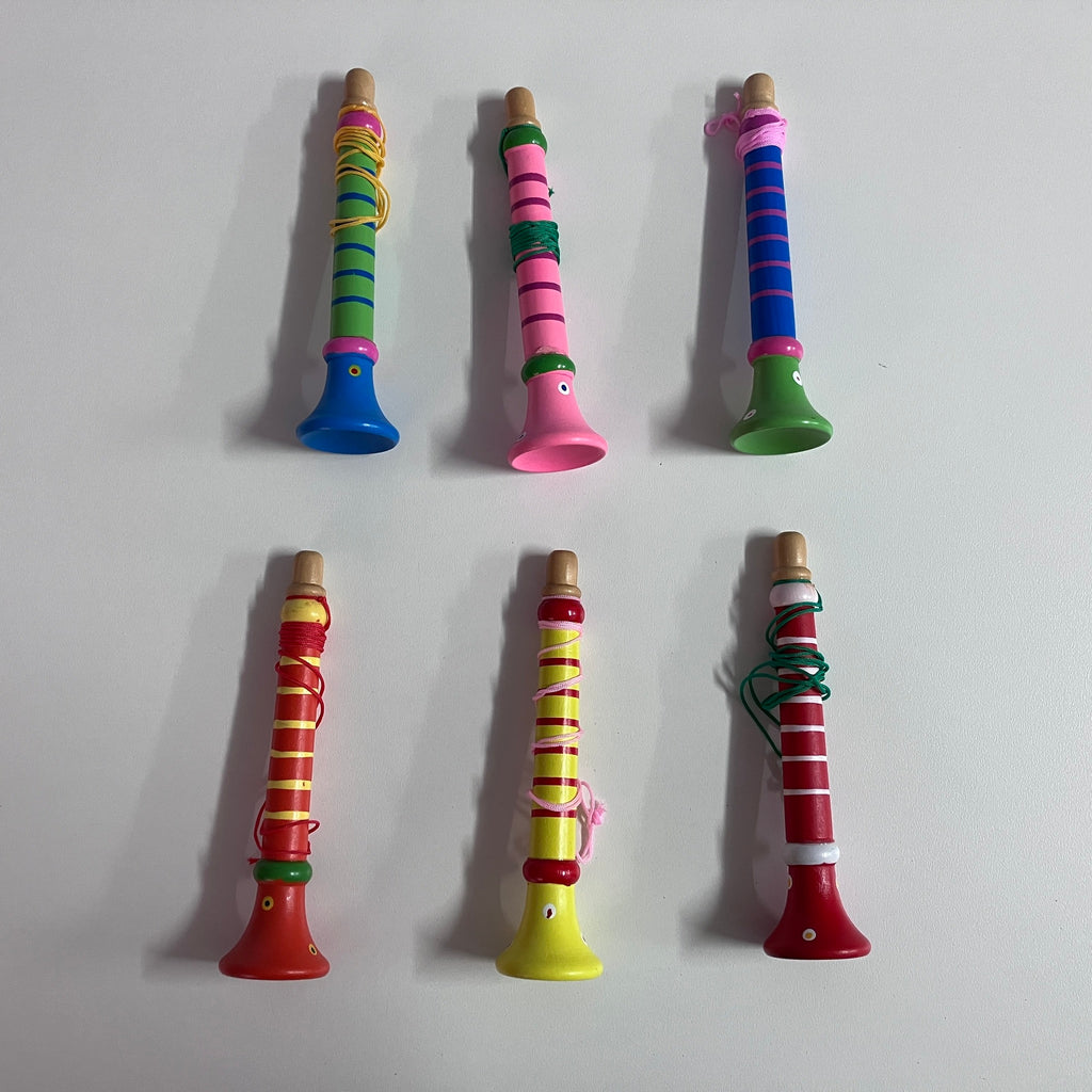 Wooden Trumpet - Large - Assorted Designs (Copy)
