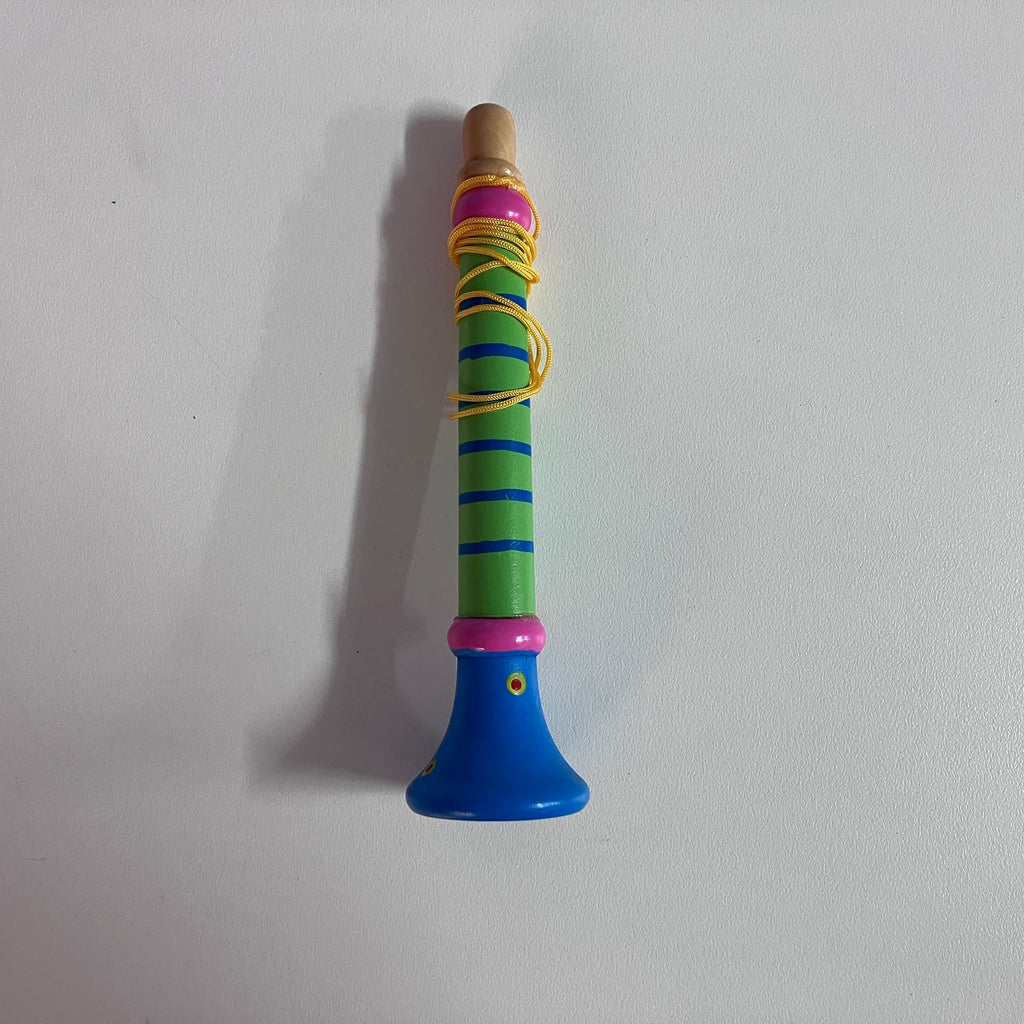 Wooden Trumpet - Large - Assorted Designs (Copy)
