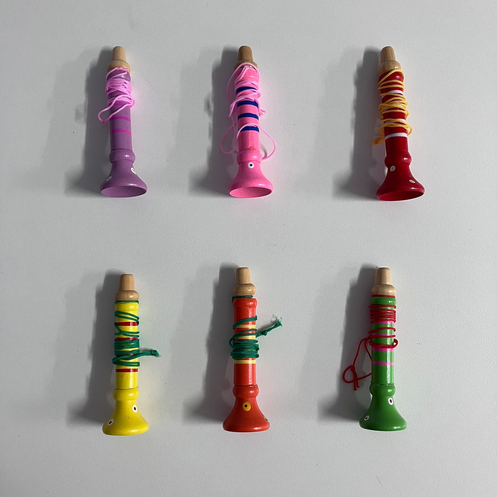 Wooden Trumpet - Medium - Assorted Designs