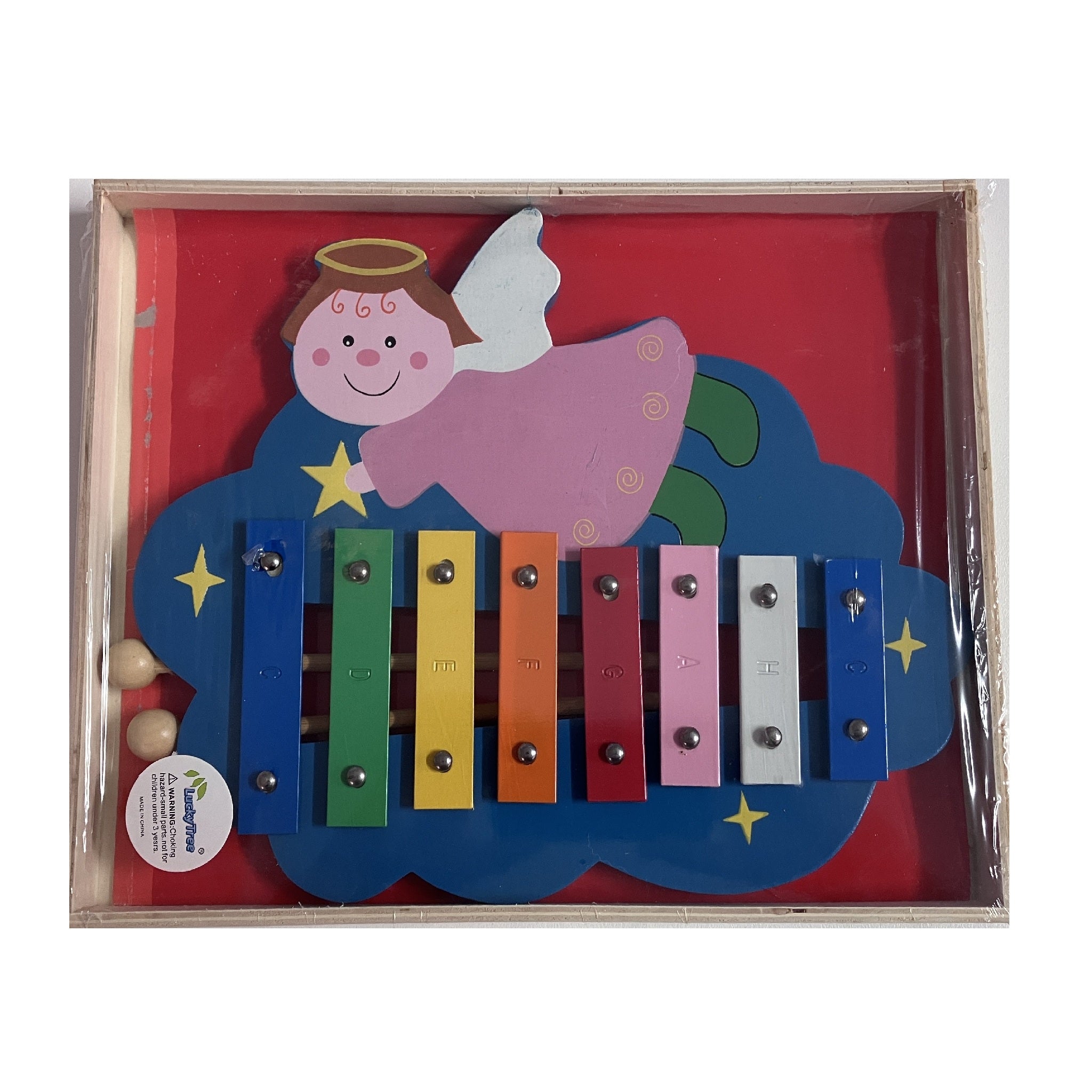 Xylophone in Wooden Box - Angel
