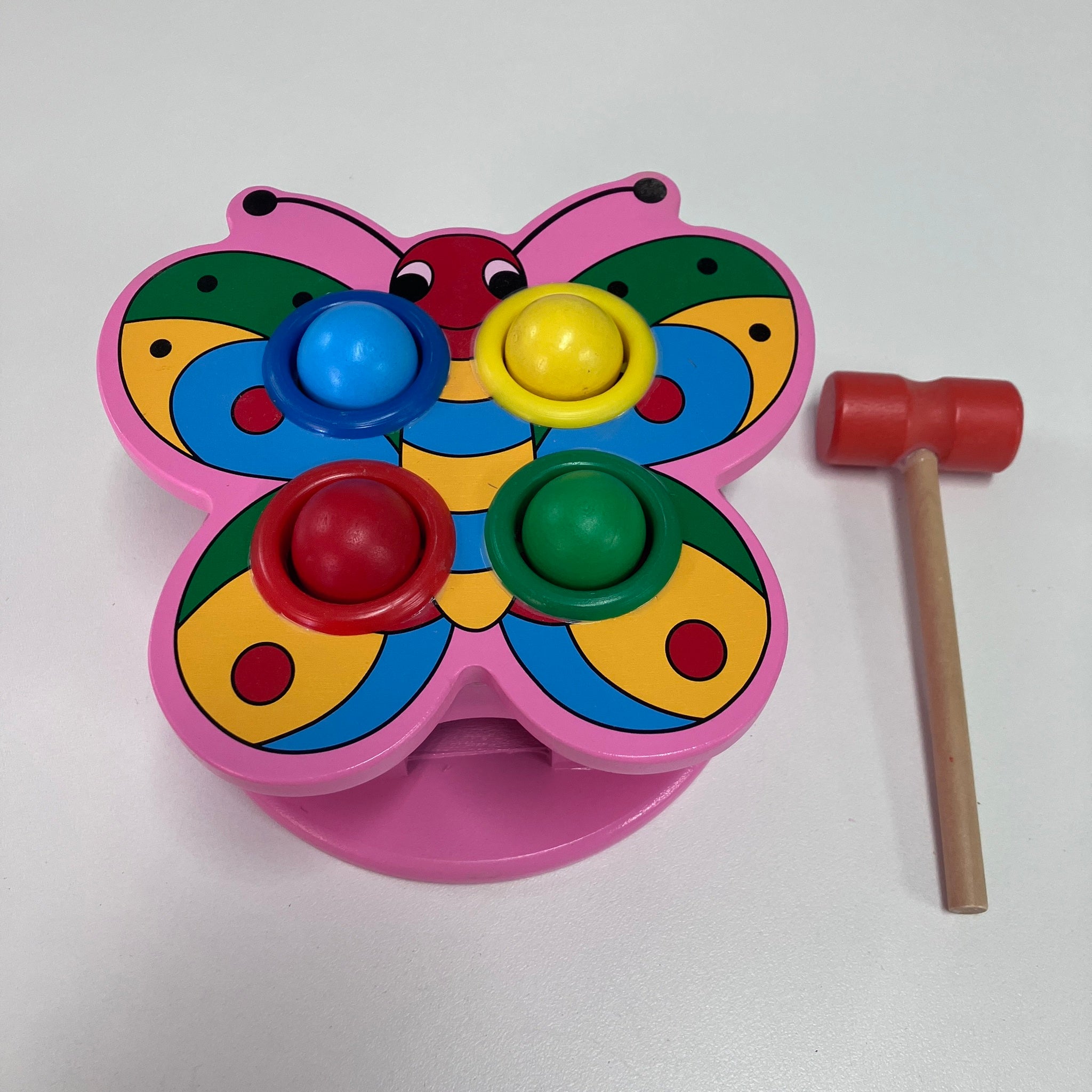 Wooden Pounding Game - Animal Stand - Assorted Designs