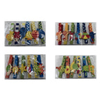 Wooden Magnetic Pegs - Assorted Designs