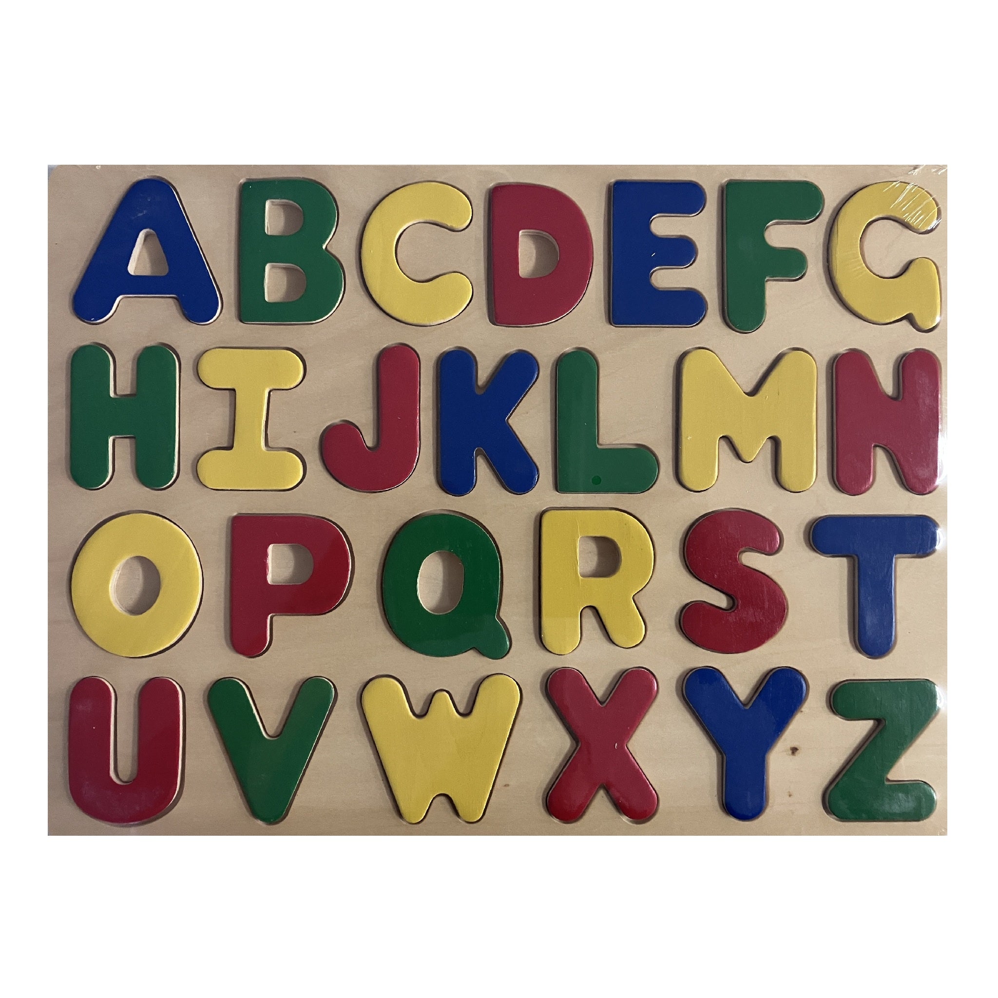 Wooden Puzzle - Alphabet Capitals