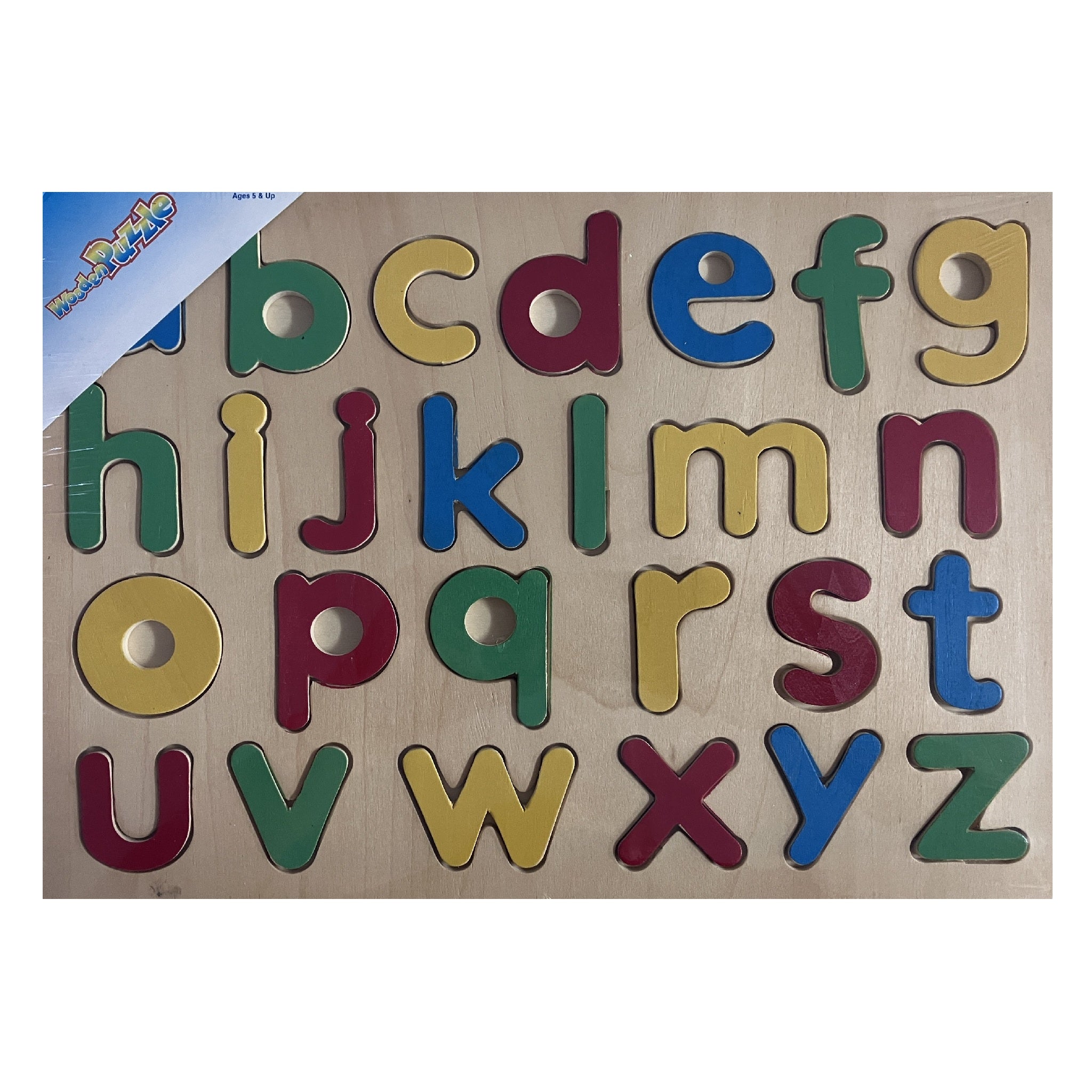 Wooden Puzzle - Alphabet Lower Case