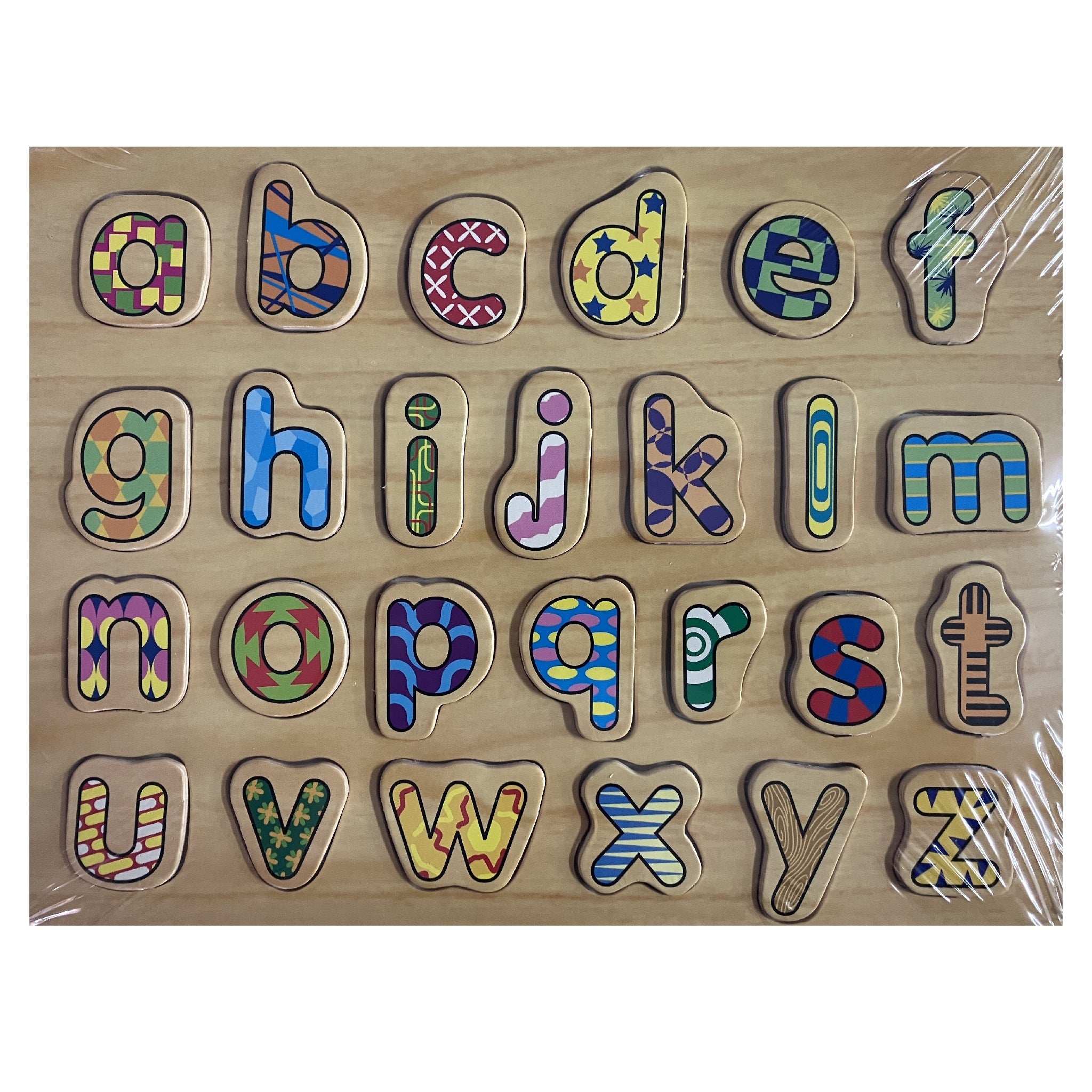 Wooden Puzzle - Alphabet Lower Case