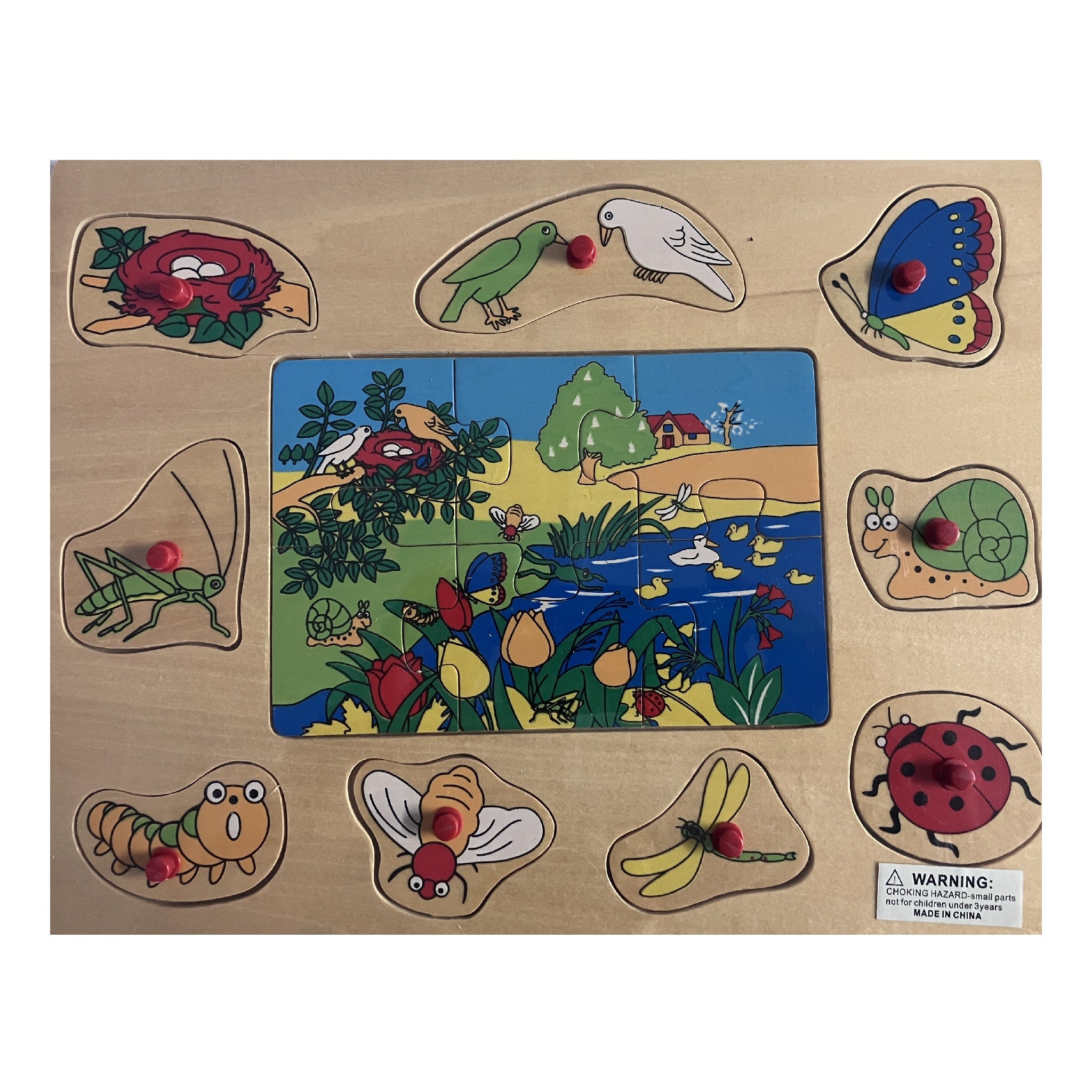 Wooden Puzzle - Lake
