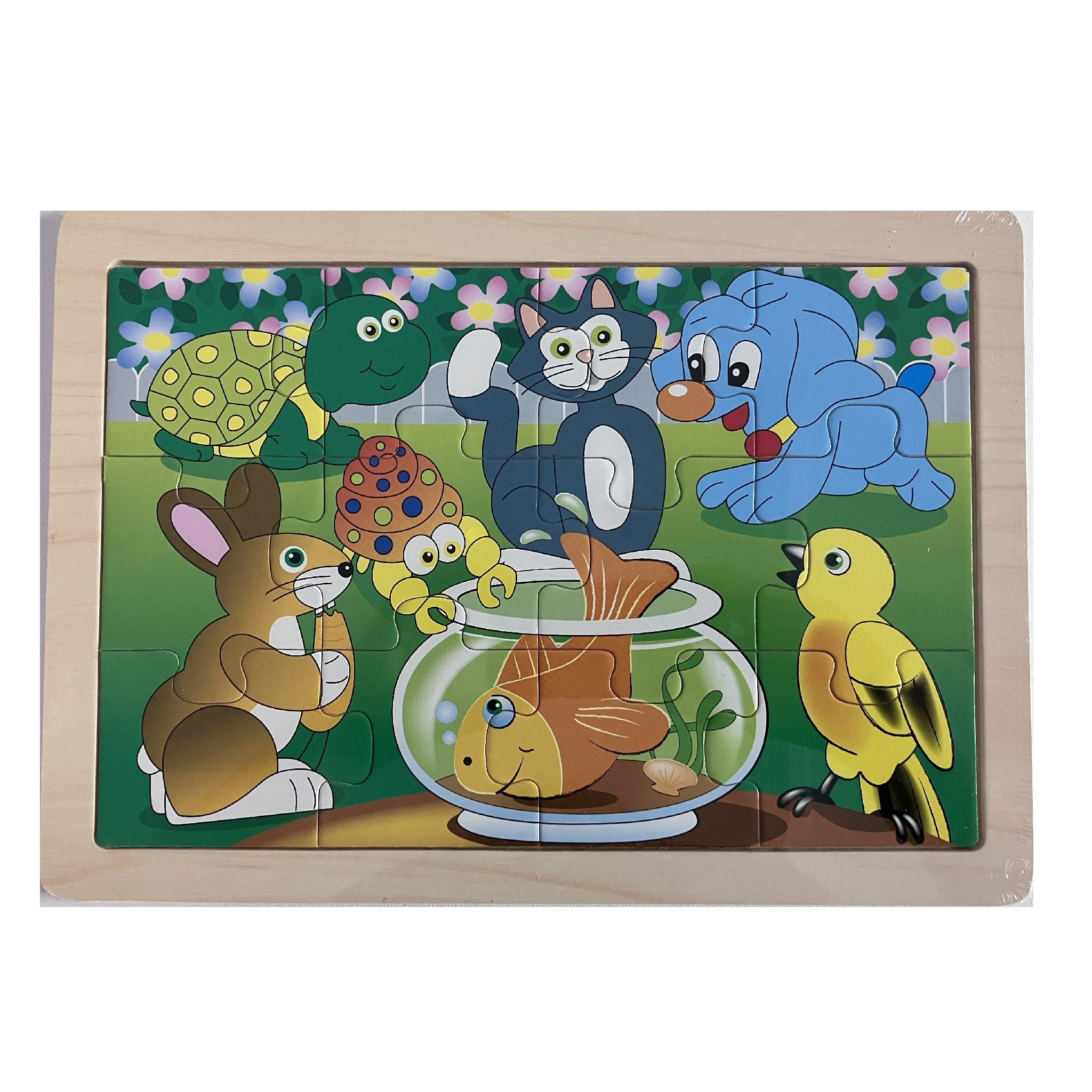 Wooden Jigsaw Puzzle - Pets