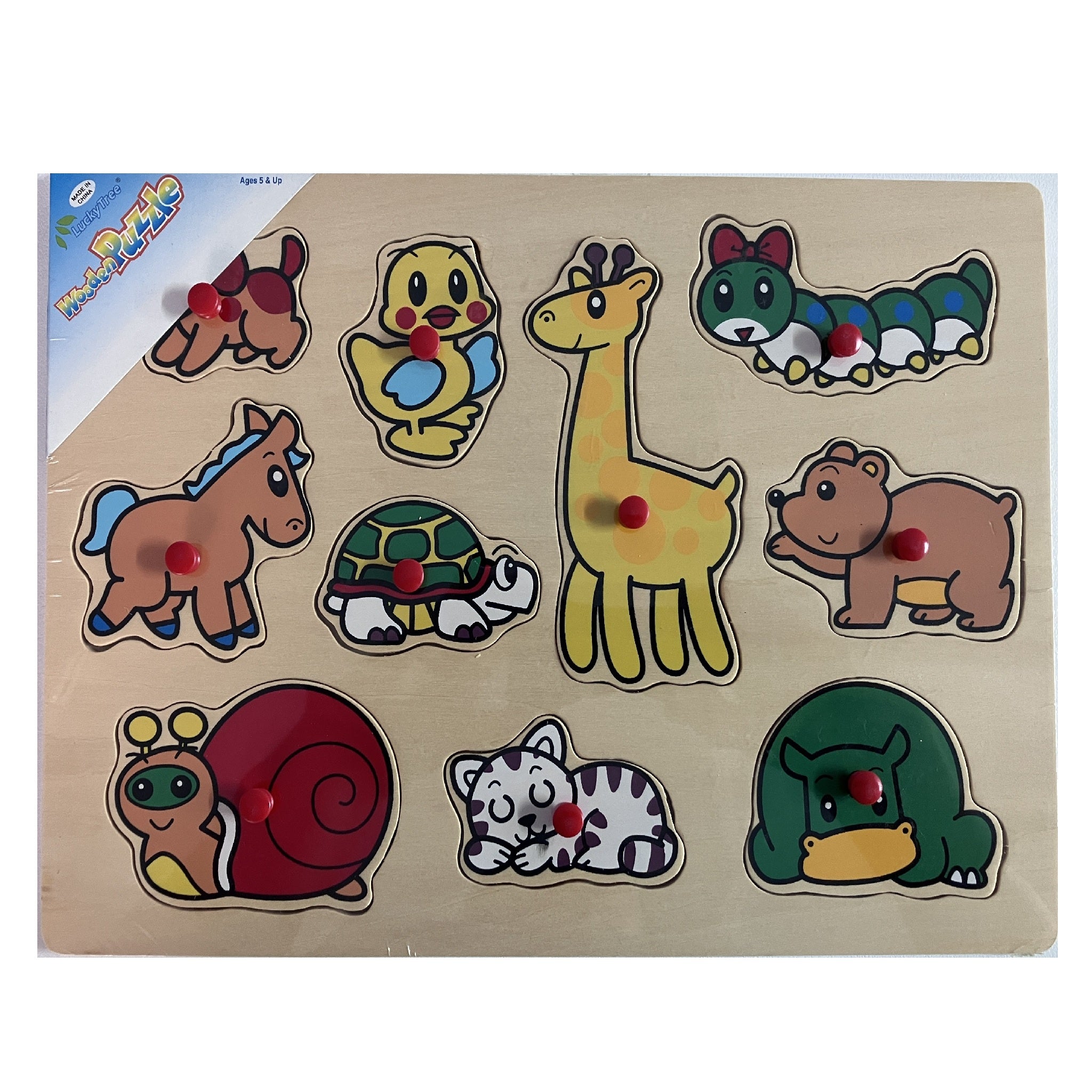 Wooden Puzzle - Animals