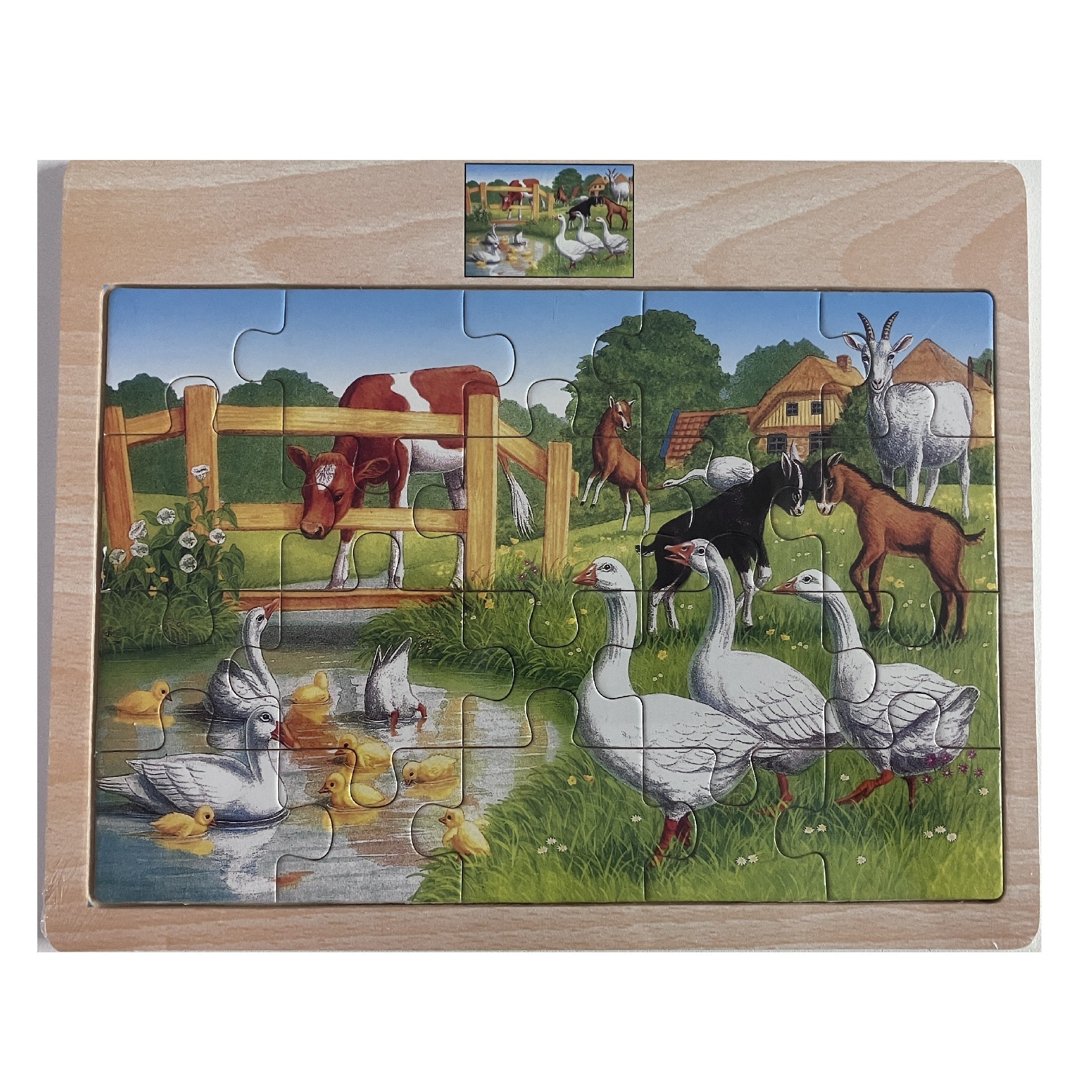 Wooden Jigsaw Puzzle - Geese
