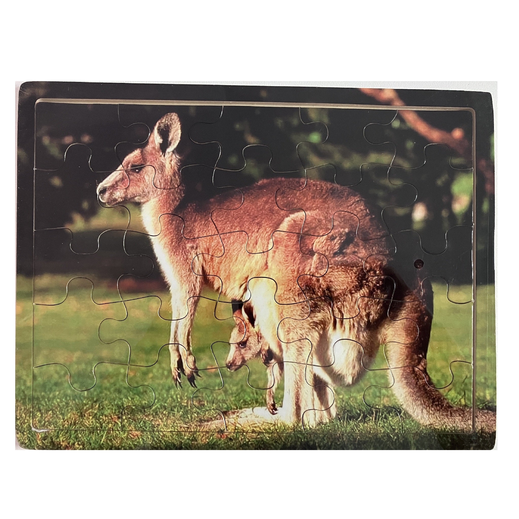 Wooden Jigsaw Puzzle - Kangaroo