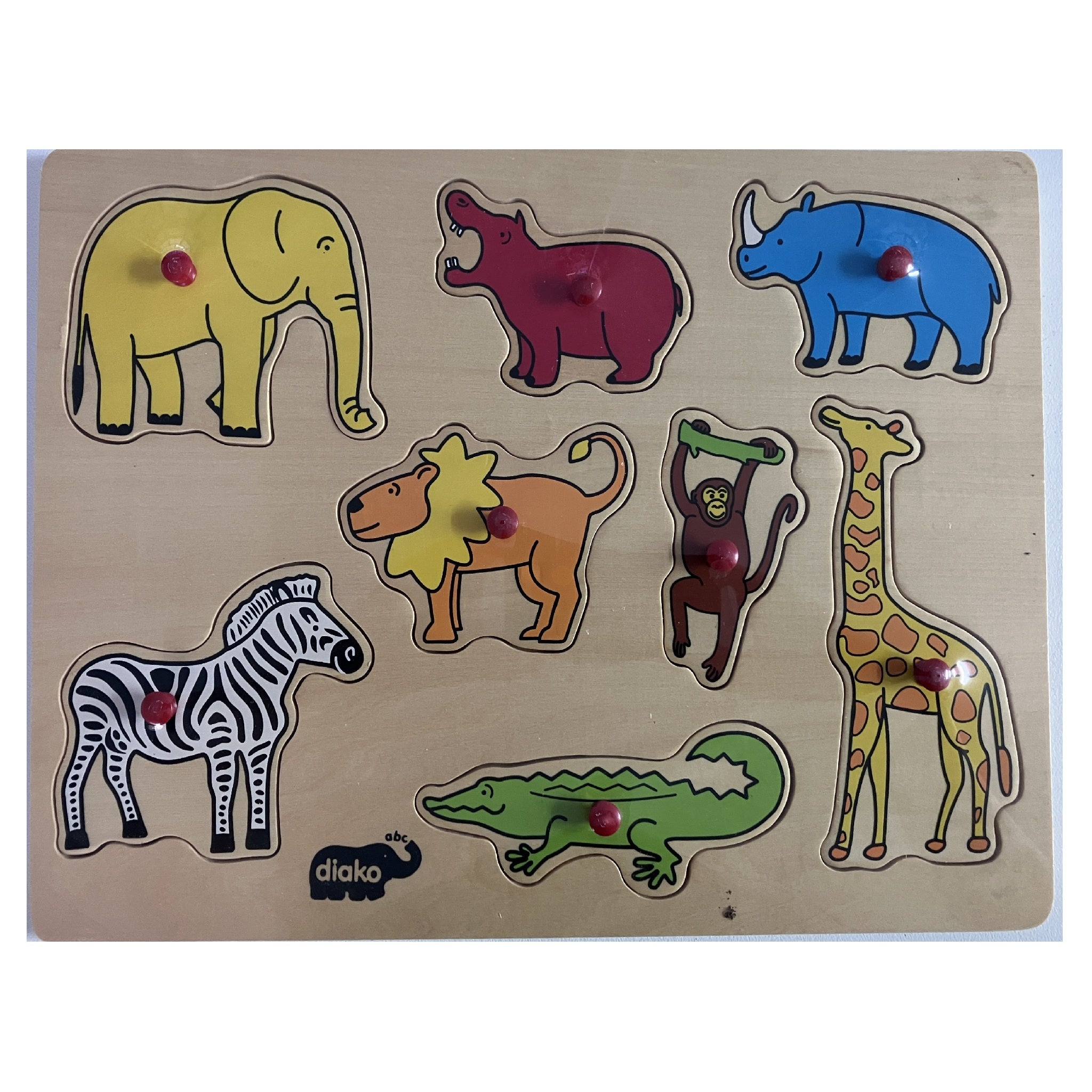 Wooden Puzzle - Wild Animals