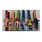 Wooden Magnetic Pegs - Assorted Designs