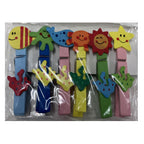 Wooden Pegs - Assorted Designs