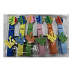 Wooden Pegs - Assorted Designs