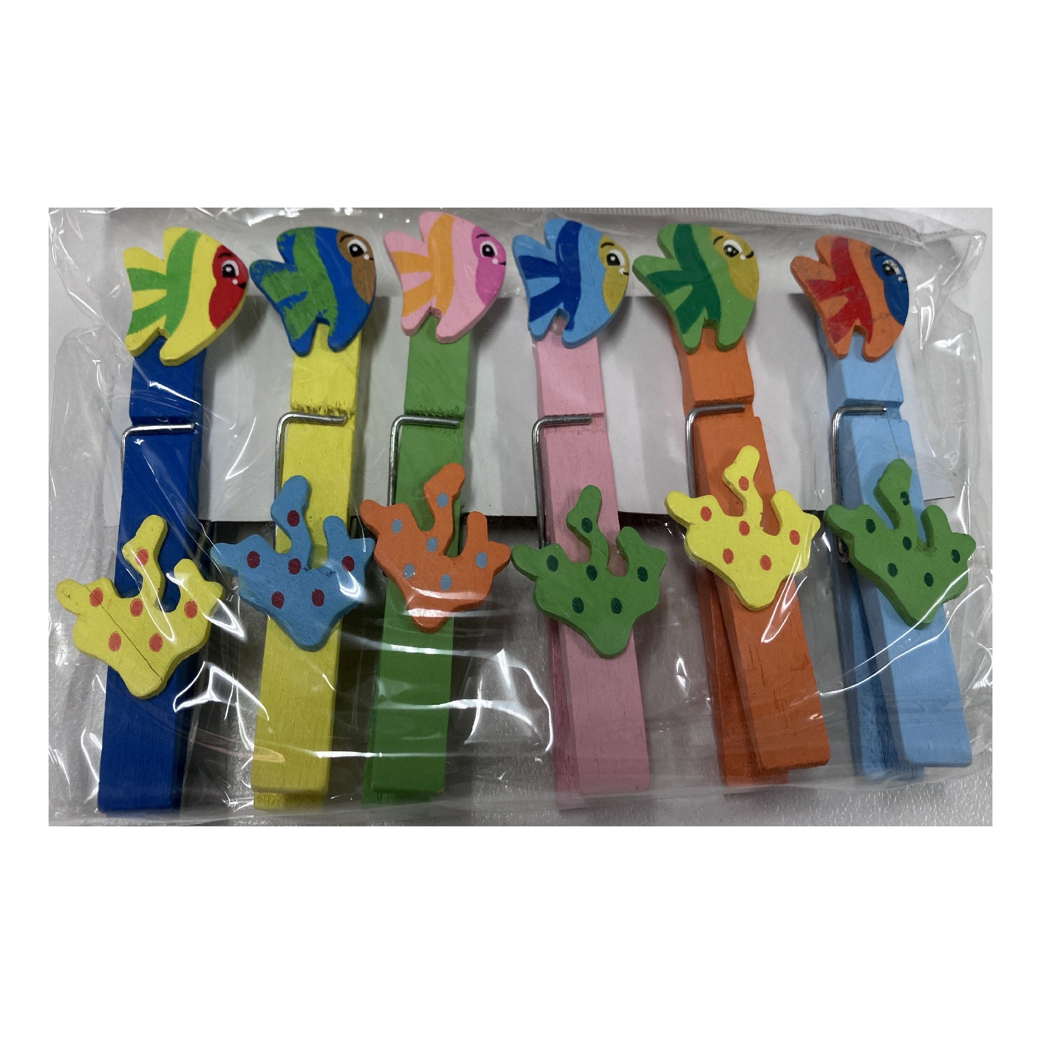 Wooden Pegs - Assorted Designs