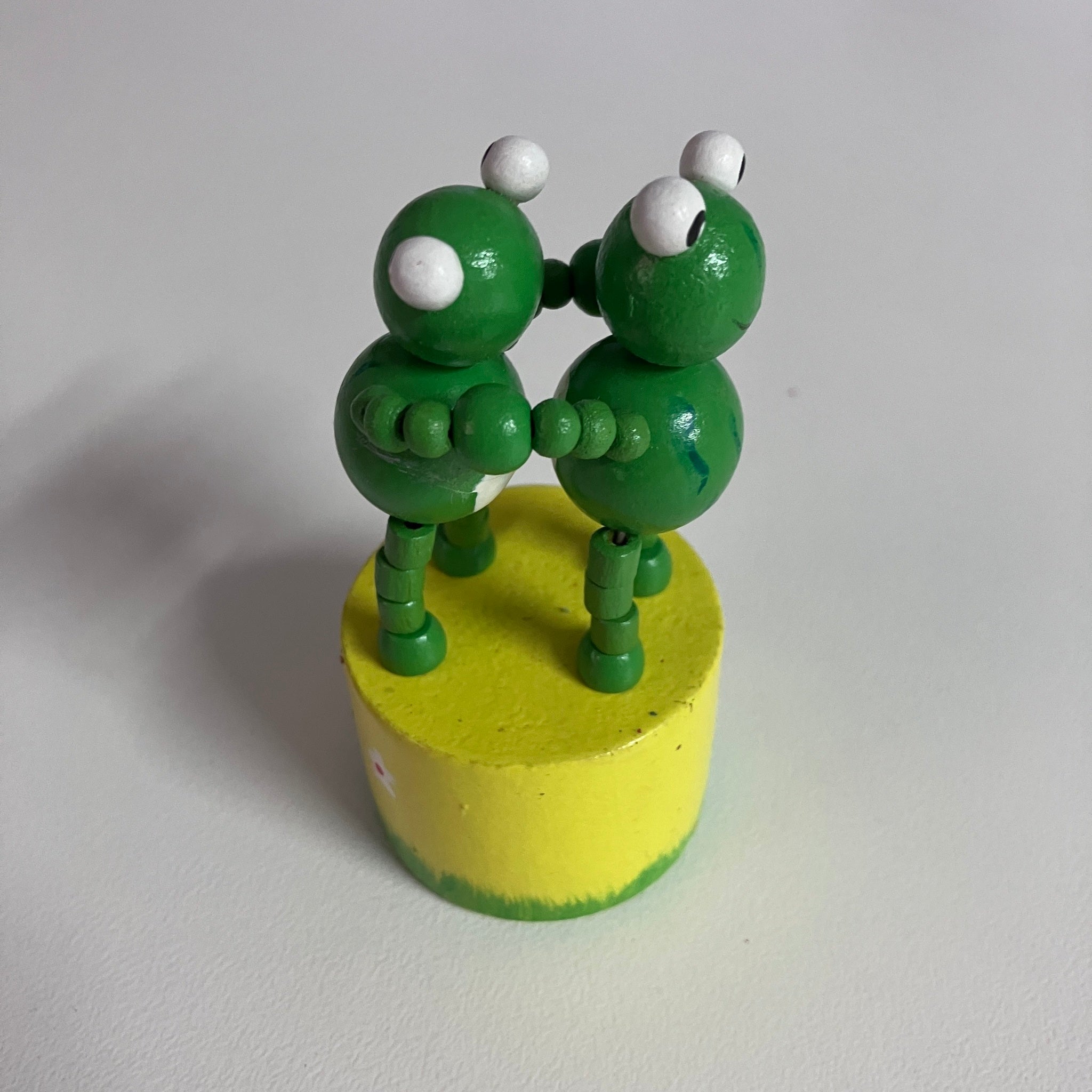 Wooden Push Up Toy - Frogs - Assorted Designs