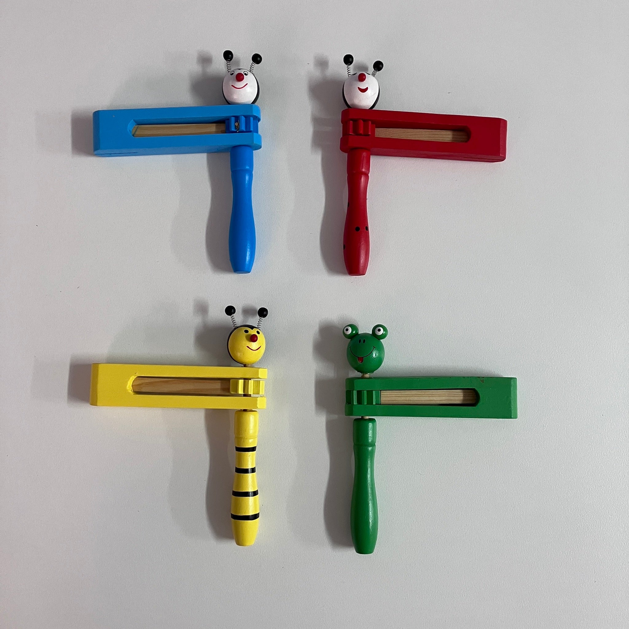 Wooden Ratchet - Assorted Designs