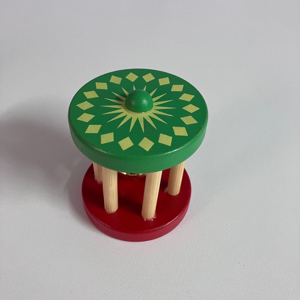 Wooden Round Bell - Assorted Designs