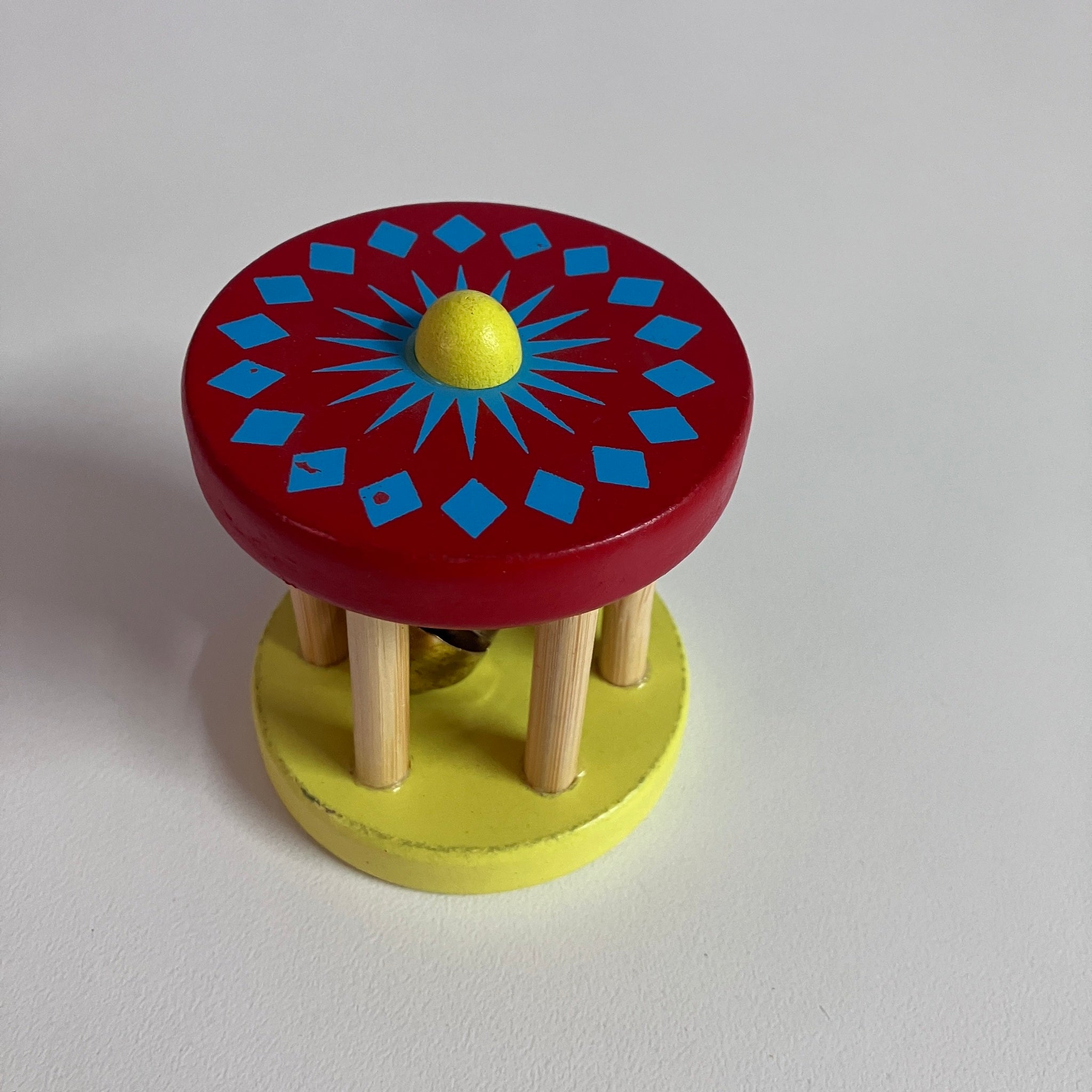 Wooden Round Bell - Assorted Designs