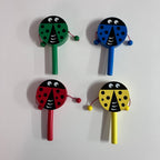 Wooden Rattle Drum - Large - Beetle