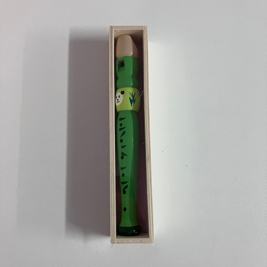 Wooden Recorder in Wooden Box - Small - Assorted Designs