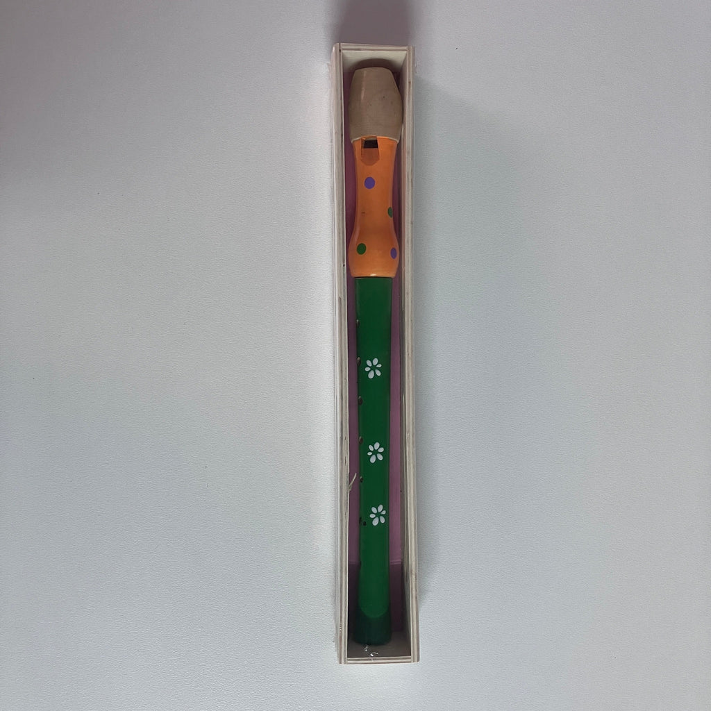 Wooden Recorder in Wooden Box - Large - Assorted Designs