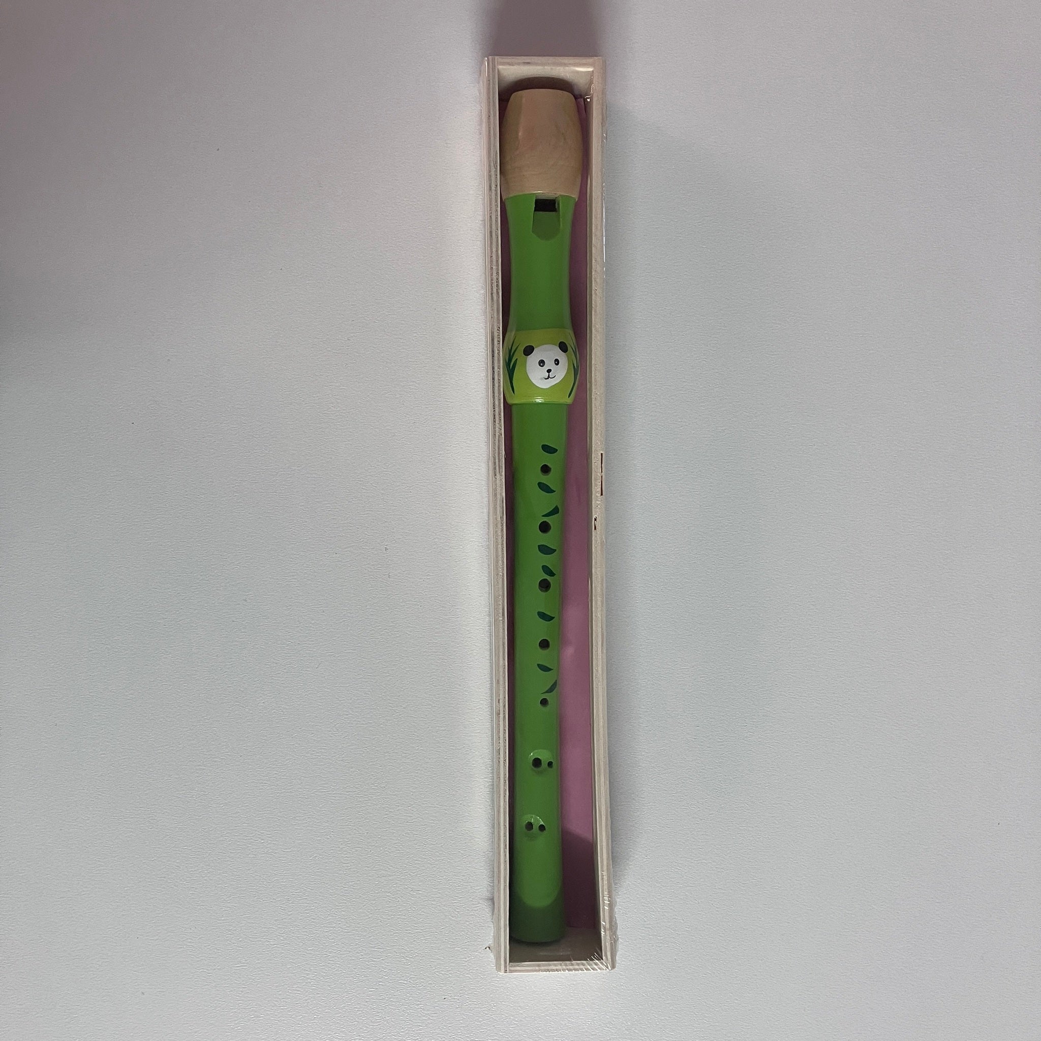 Wooden Recorder in Wooden Box - Large - Assorted Designs