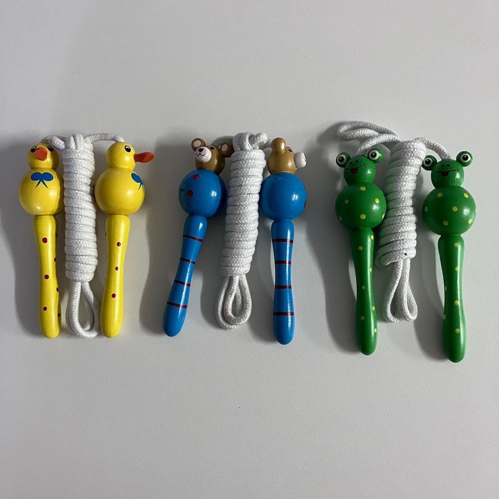 Wooden Skipping Rope - Assorted Designs