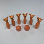 Wooden Skittles - Animals - Assorted Designs