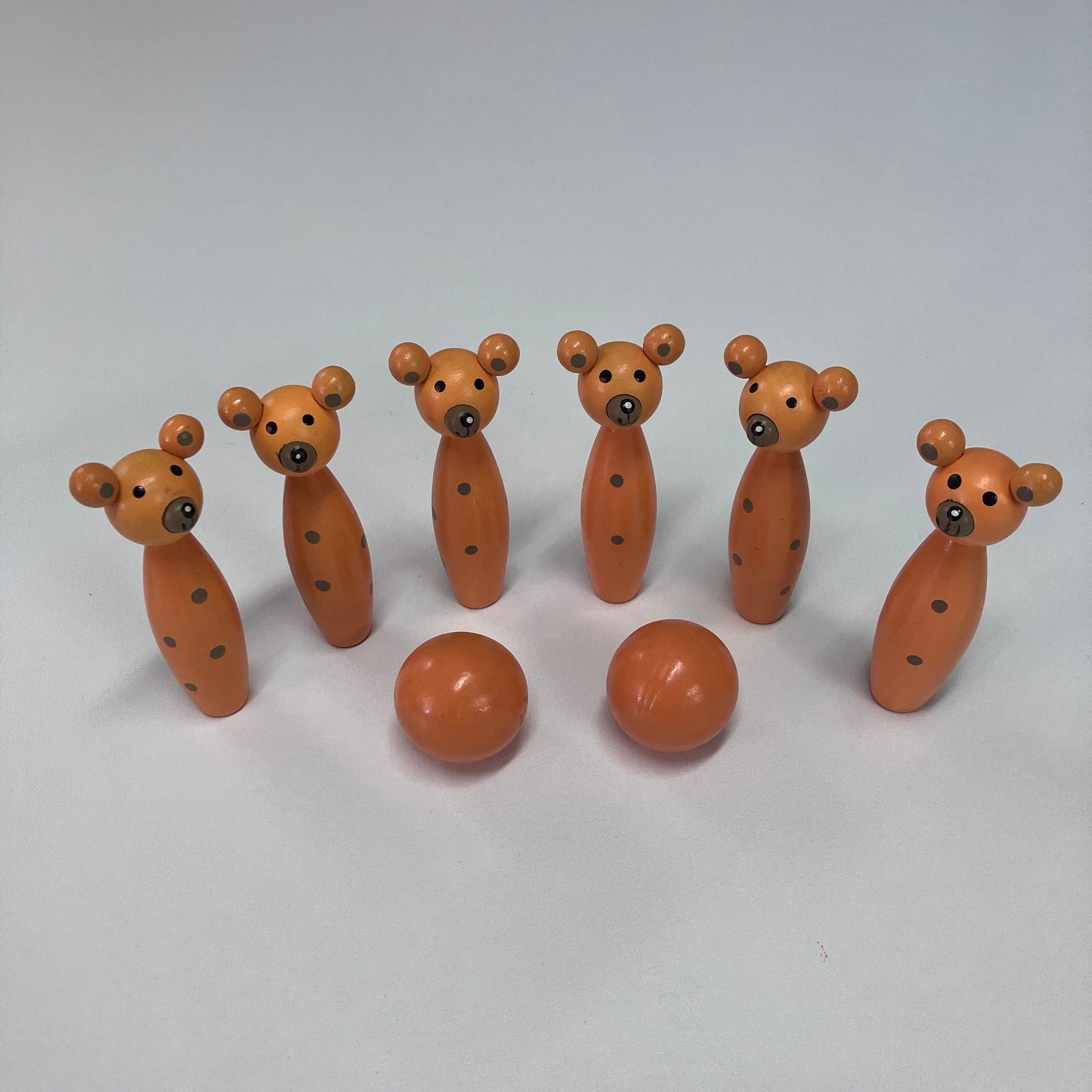 Wooden Skittles - Animals - Assorted Designs