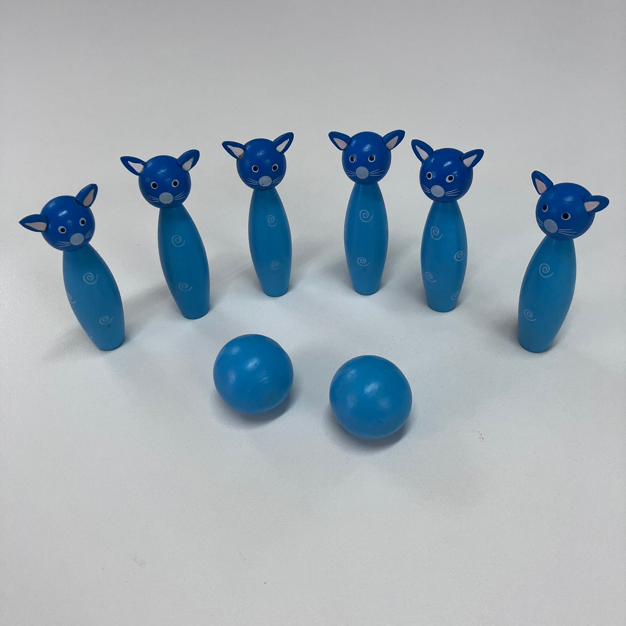 Wooden Skittles - Animals - Assorted Designs